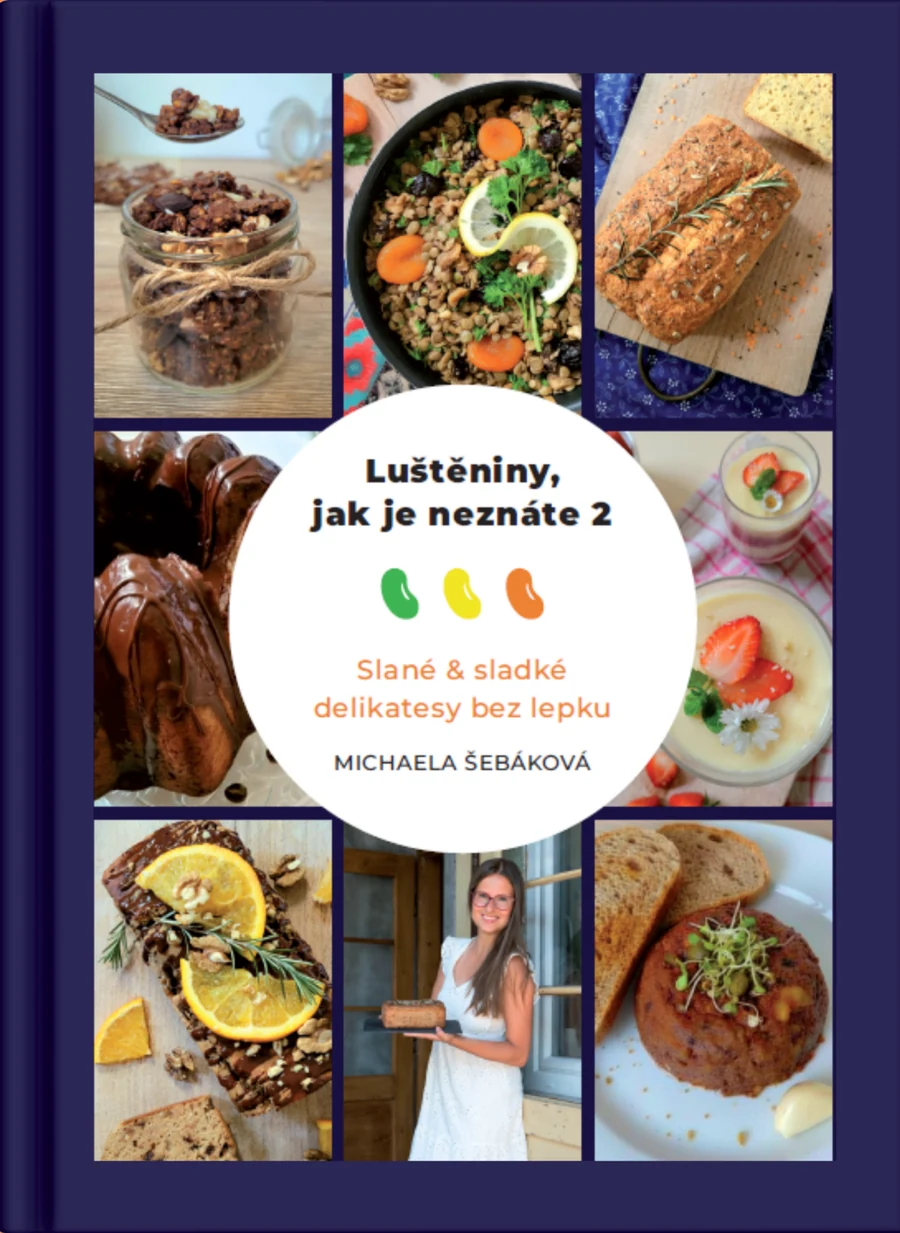 Kniha Luštěniny, jak je neznáte 2 v pevné vazbě