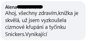 Skutečná zpětná vazba od čtenářky